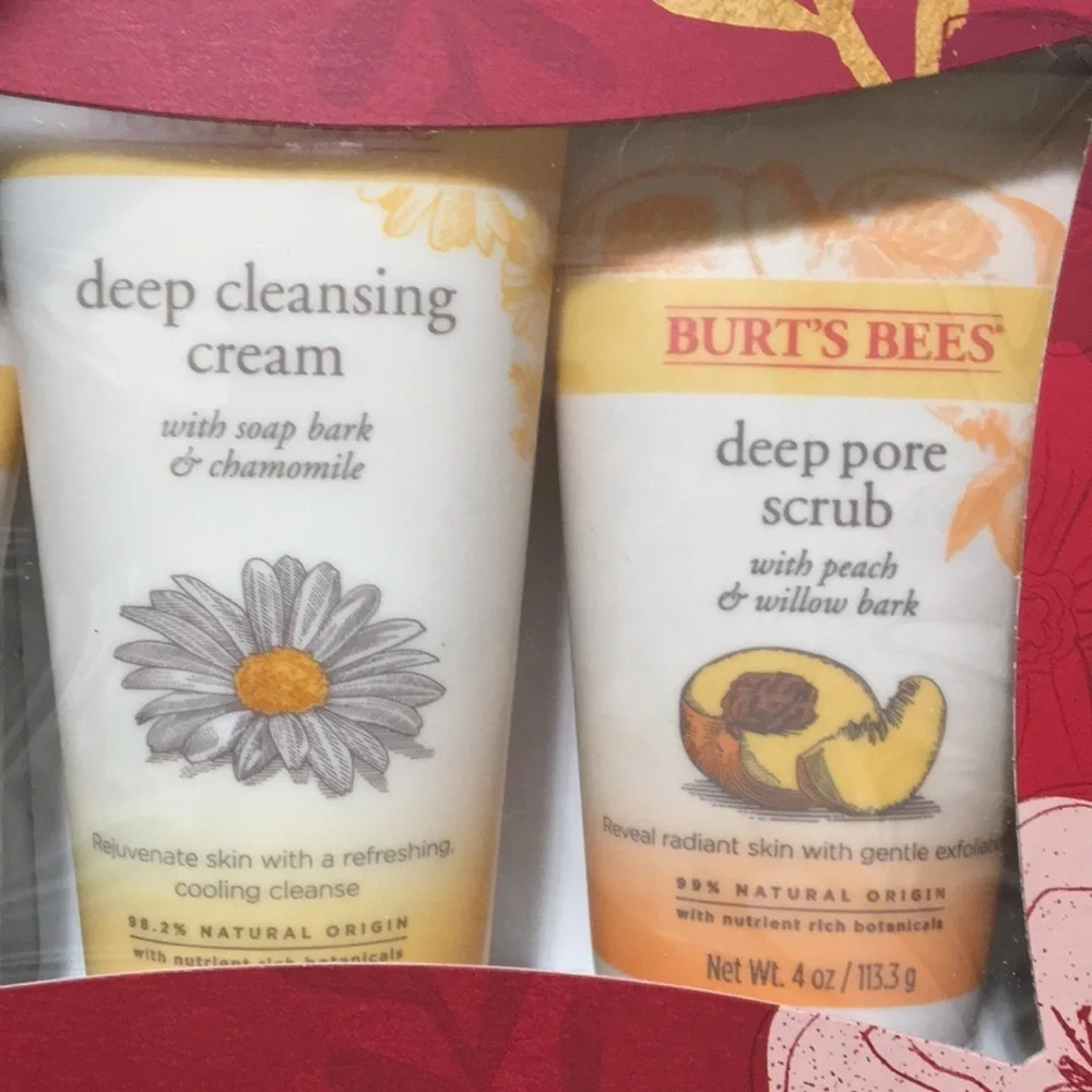 Burt's Bees Face Essentials Gift Set - 4pk